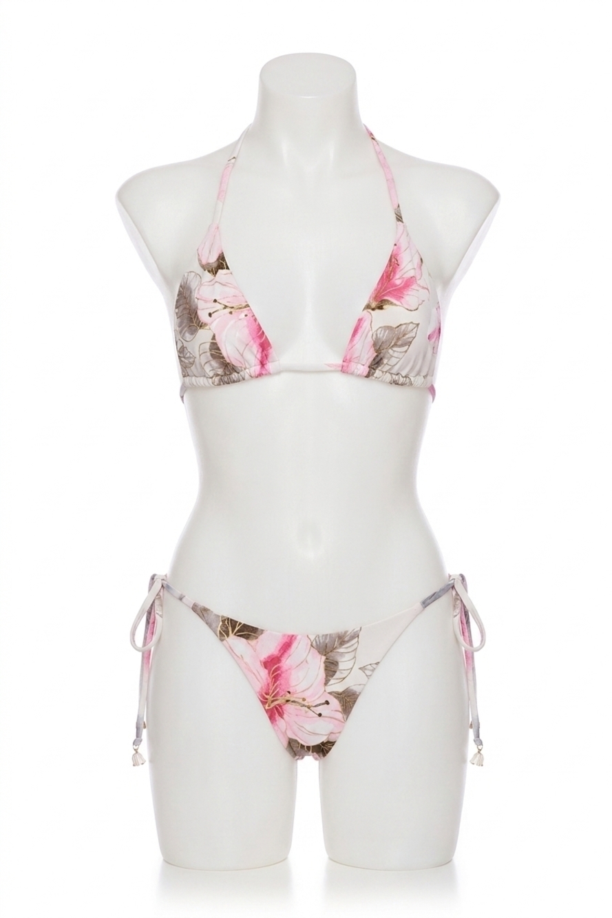 NEW BEACH RIOT winona top in golden hibiscus